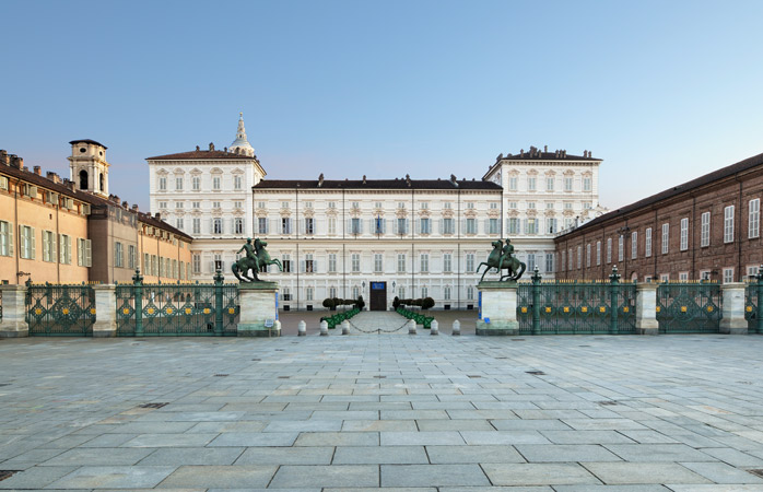 Turin's Royal Palace is just one among many architectural landmarks to bite your teeth into